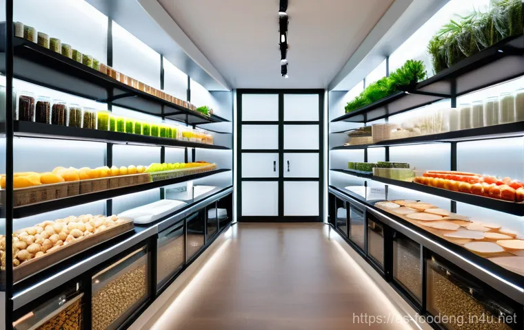 식품 단백질 기능성 - **Prompt:** A close-up, artfully arranged flat lay of ingredients and a partially prepared meal show...